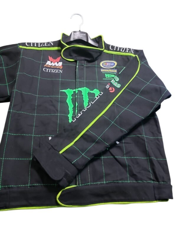 D42 Chamarra Nascar vintage original Monster Energy