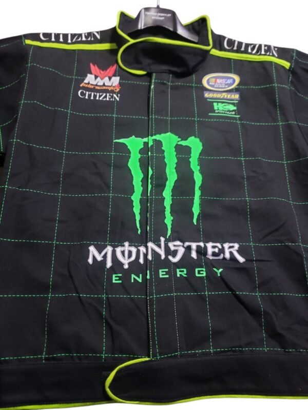 D44 Chamarra Nascar vintage original Monster Energy