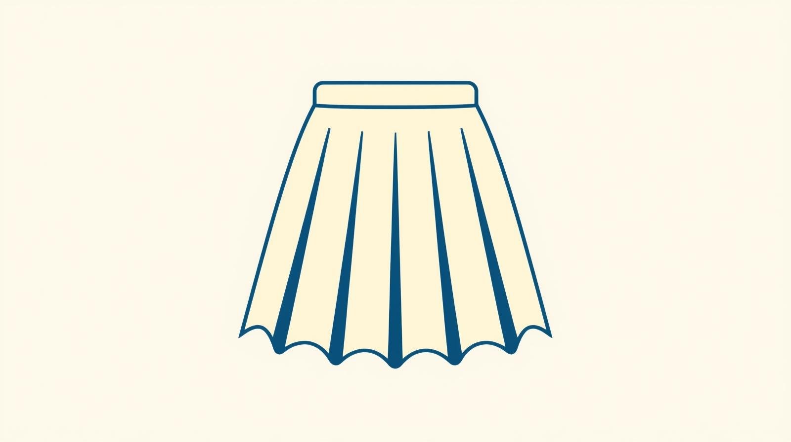 Falda rosa para mujer