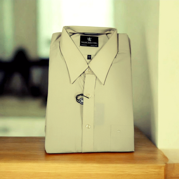 Camisa Manga Larga Manchester Verde Cemento                     (10)