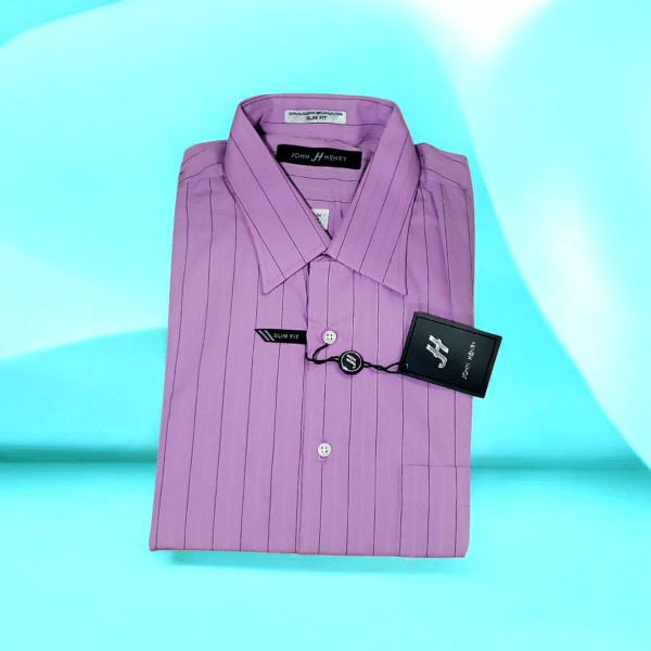 Camisa Manga Larga Color Lavanda John Henry                                              (10a)