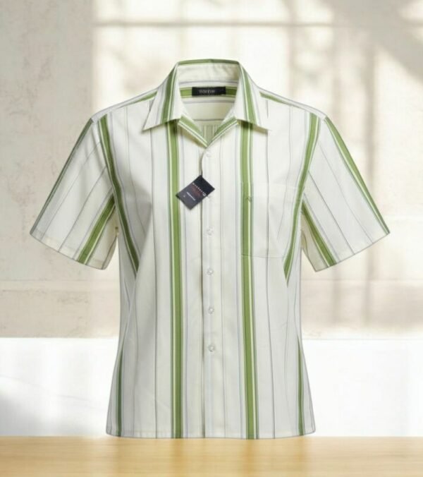 Camisa Manga Corta a Rallas                              (10b)