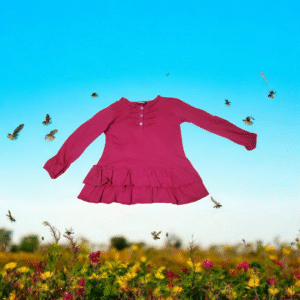 Blusón Niña - Estilo y Comodidad                         (c24)