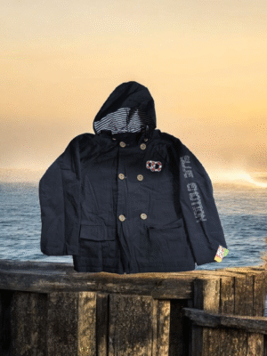 Chamarra Estilo Marino con Forro y Gorro Retirable                                 (c24)