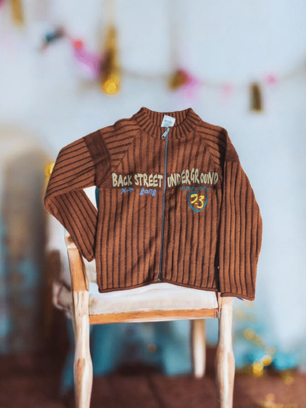 Suéter para Niño con Cierre                                (c24)