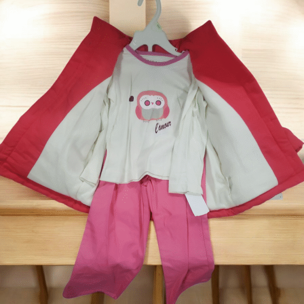 IMG_5791222364116807269 Conjunto de Chamarra Afelpada y Blusa Estampada (C24)