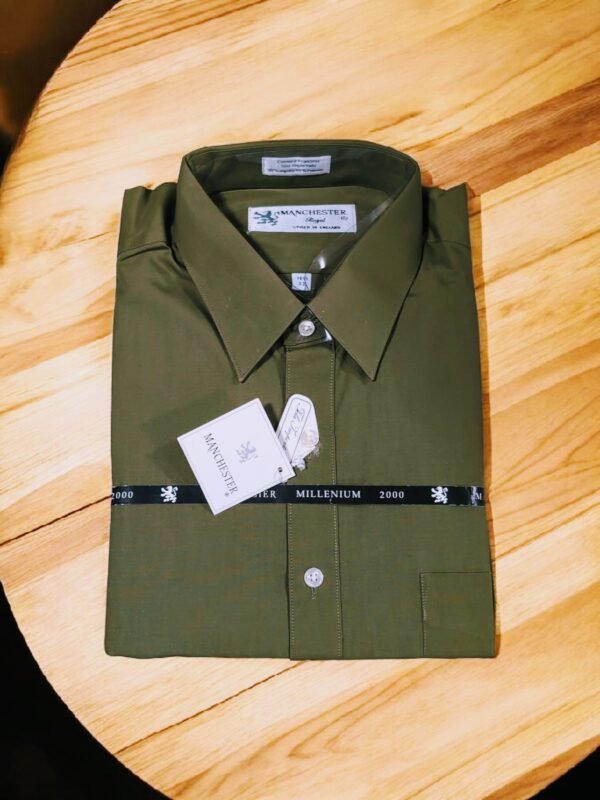 Camisa Manga Larga Manchester Verde Militar                     (10)
