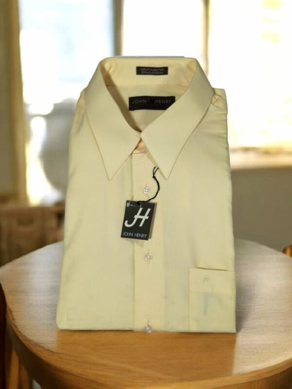 IMG_7387246774008828675 Camisa Manga Larga Amarilla John Henry Confort Fit (10a)