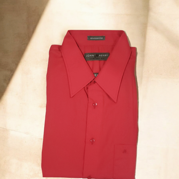 IMG_8046851500054184380 Camisa Roja Manga Larga John Henry C10a)