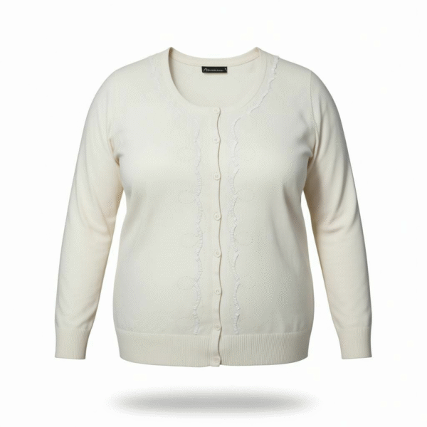 Suéter con Detalles de Perlas                                 (C24)