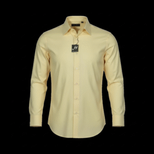 Camisa Manga Larga Amarilla John Henry Confort Fit                           (10a)