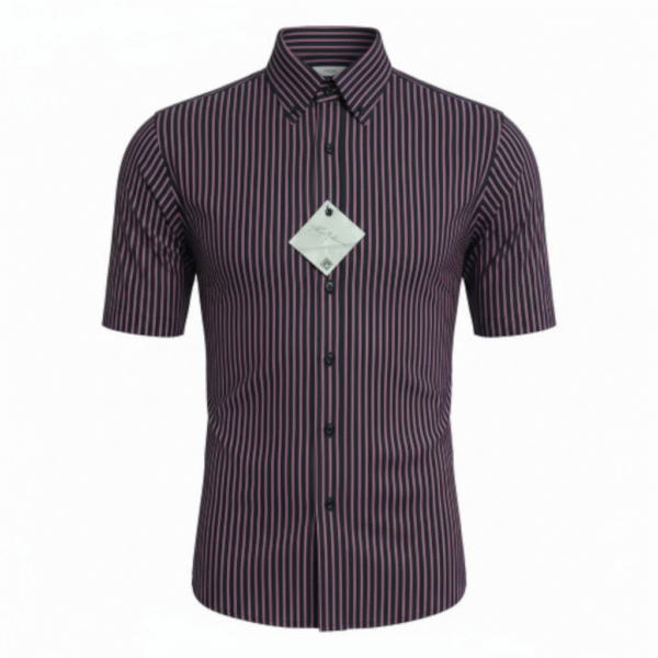 Photoroom-20251126_192014645 Camisa Manga Corta a Rayas Paco Rabanne (10b)