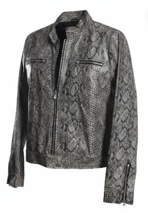 Chamarra Diseño Piel de Serpiente - (Talla M pero es talla chica solo para srta)